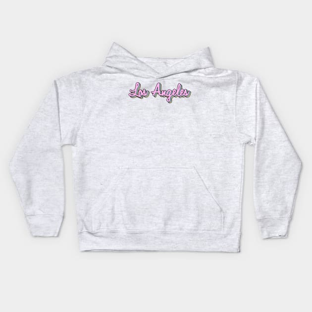 Los Angeles Kids Hoodie by lolosenese